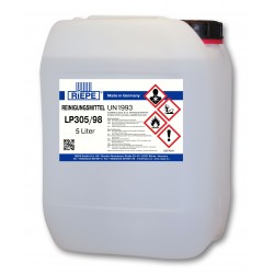 RIEPE Reinigungsmittel manuell 305/98
- Kanister à 5 Liter
- inkl. VOC

Die von RIEPE® entwickelten Spezial-Kunststoffreinig