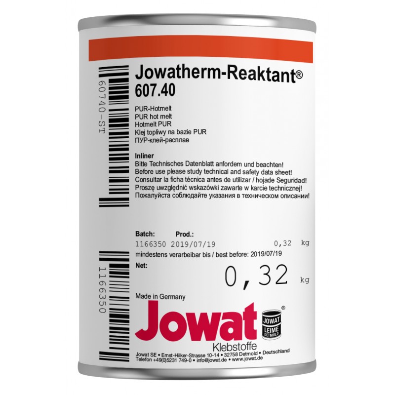 JOWATHERM-REAKTANT 607.40PUR-Hotmelt- Farbe: natur beige- Dose  320g